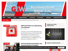 Tablet Screenshot of gewweserems.de